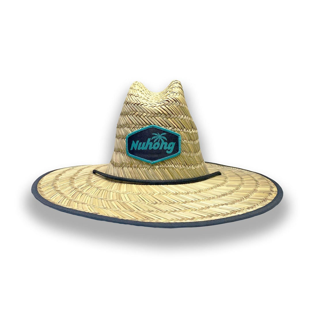 "BEACH" ADULT STRAW HAT