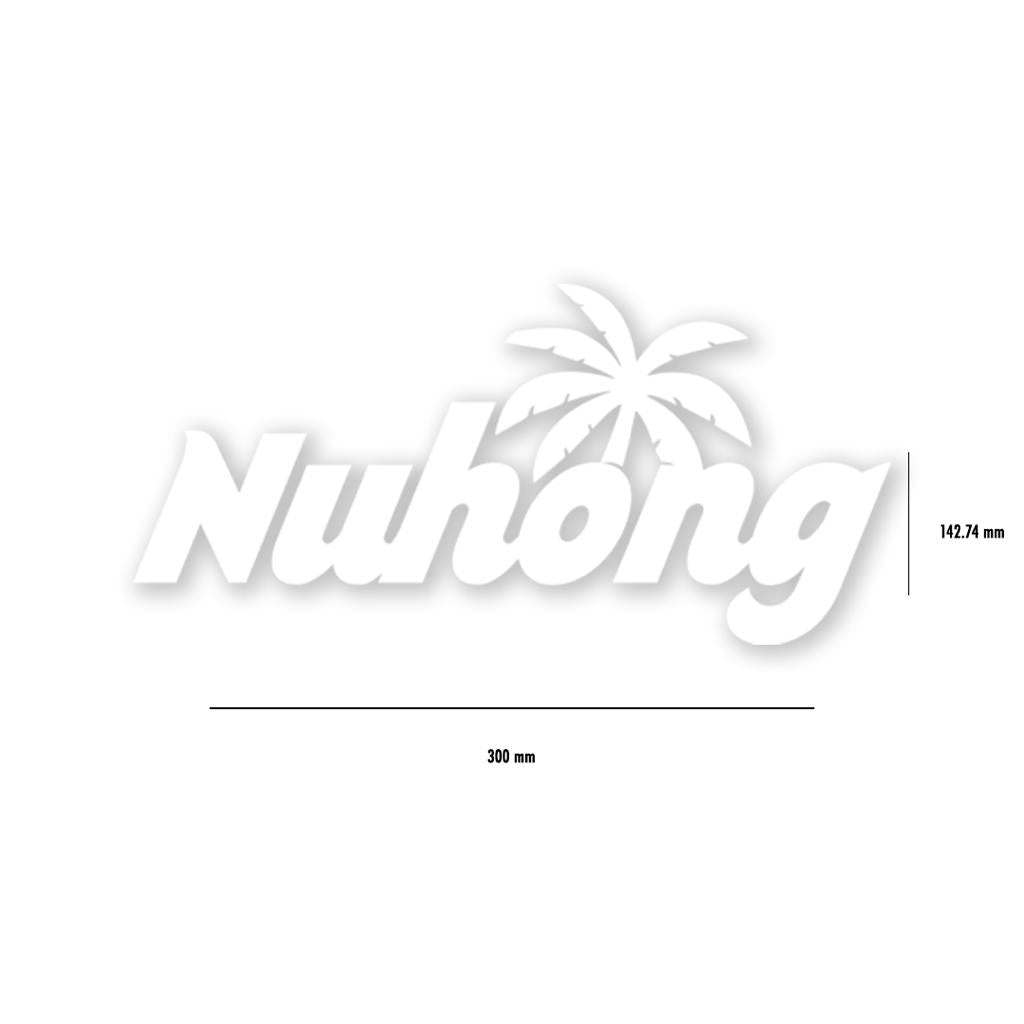 "NUHONG" DECAL (L)