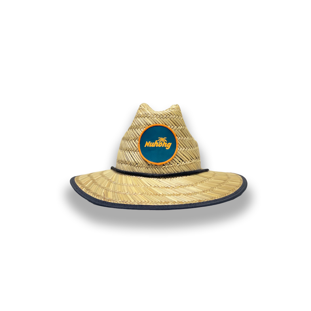 "WAVE" KID STRAW HAT